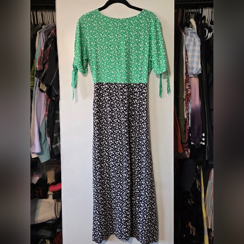 ASOS Floral Peasant Midi Dress - Picture 5 of 13